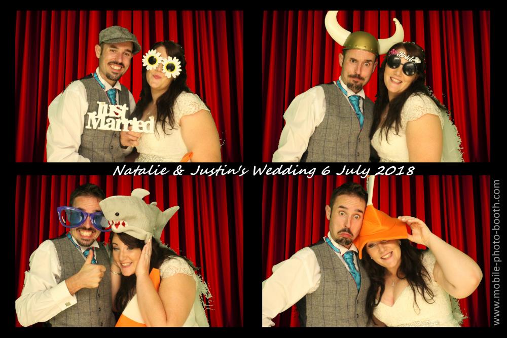 Natalie & Justin's Wedding | View more photos from the event at images.mobile-photo-booth.com/u/MobilePhotoBoothUK/Natalie-Justins-Wedding